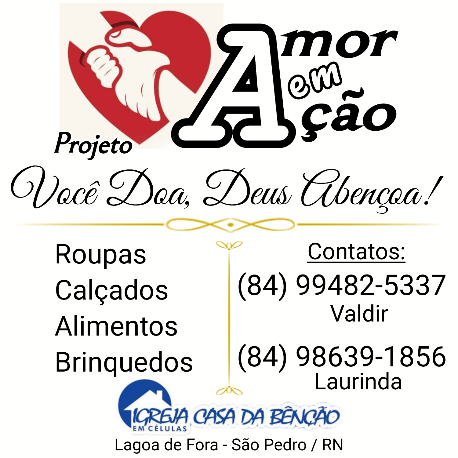 Amor em Ação!